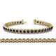 1 - Tiara 3.10 mm Blue Sapphire Eternity Tennis Bracelet 
