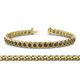 1 - Tiara 3.10 mm Smoky Quartz Eternity Tennis Bracelet 