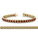 1 - Tiara 3.50 mm Ruby Eternity Tennis Bracelet 