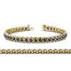 1 - Tiara 3.50 mm Iolite Eternity Tennis Bracelet 