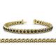 1 - Tiara 3.50 mm Black Diamond Eternity Tennis Bracelet 
