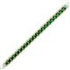 2 - Abril 2.50 mm Emerald Eternity Tennis Bracelet 