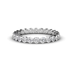 Valerie Diamond Eternity Band Floating Diamond Womens Eternity Ring Stackable ctw K White Gold