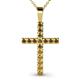 1 - Aja Citrine Cross Pendant 