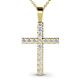 1 - Aja Diamond Cross Pendant 