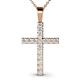 1 - Aja Diamond Cross Pendant 