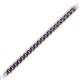 2 - Abril 2.00 mm Iolite Eternity Tennis Bracelet 