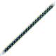 2 - Abril 2.00 mm Blue Diamond Eternity Tennis Bracelet 