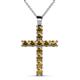 1 - Elihu Citrine Cross Pendant 