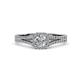 3 - Roial Diamond Halo Engagement Ring 