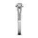 4 - Roial Diamond Halo Engagement Ring 