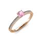 3 - Celia Pink Tourmaline and Diamond Engagement Ring 