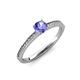 3 - Celia Tanzanite and Diamond Engagement Ring 