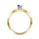 6 - Celia Tanzanite and Diamond Engagement Ring 