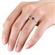 7 - Celia Blue Sapphire and Diamond Engagement Ring 
