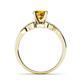 6 - Keyna Citrine and Diamond Engagement Ring 