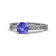 1 - Janina Classic Tanzanite Solitaire Engagement Ring 