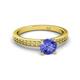 3 - Janina Classic Tanzanite Solitaire Engagement Ring 