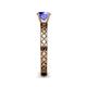 6 - Maren Classic 6.50 mm Round Tanzanite Solitaire Engagement Ring 