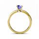 5 - Maren Classic 6.50 mm Round Tanzanite Solitaire Engagement Ring 