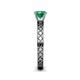 6 - Maren Classic 6.00 mm Round Emerald Solitaire Engagement Ring 