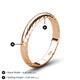 5 - Eudora Classic Rope Wedding Band 