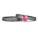 1 - Maren Classic Pink Tourmaline Solitaire Bridal Set Ring 