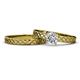1 - Maren Classic Diamond Solitaire Bridal Set Ring 