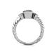 4 - Azalea Diamond Three Stone Ring 