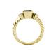 4 - Azalea Diamond Three Stone Ring 