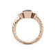 4 - Azalea Diamond Three Stone Ring 