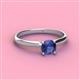 2 - Solus Round Iolite Solitaire Engagement Ring  