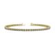 1 - Cliona 2.40 mm Diamond Eternity Tennis Bracelet 