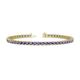 1 - Cliona 2.70 mm Tanzanite Eternity Tennis Bracelet 