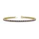 1 - Cliona 2.70 mm Iolite Eternity Tennis Bracelet 