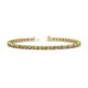 1 - Cliona 2.70 mm Citrine and Diamond Eternity Tennis Bracelet 