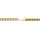 2 - Cliona 2.40 mm Citrine Eternity Tennis Bracelet 