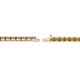 2 - Cliona 2.40 mm Citrine Eternity Tennis Bracelet 