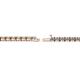 2 - Cliona 2.40 mm Diamond Eternity Tennis Bracelet 