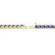 2 - Cliona 2.70 mm Tanzanite Eternity Tennis Bracelet 