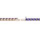 2 - Cliona 2.70 mm Tanzanite Eternity Tennis Bracelet 