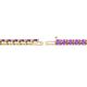 2 - Cliona 2.70 mm Amethyst Eternity Tennis Bracelet 