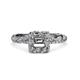 3 - Yana Signature Semi Mount Halo Engagement Ring 