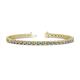 1 - Cliona 3.60 mm Diamond Eternity Tennis Bracelet 