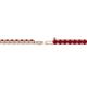 2 - Leslie 2.70 mm Ruby Eternity Tennis Bracelet 