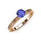 4 - Janina Classic Tanzanite Solitaire Engagement Ring 