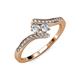 4 - Eleni Diamond Bypass Ring 