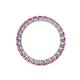 5 - Tiffany 2.70 mm Pink Sapphire Eternity Band 