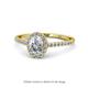 1 - Marnie Desire Oval Cut Diamond Halo Engagement Ring 