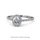 1 - Marnie Desire Oval Cut Diamond Halo Engagement Ring 